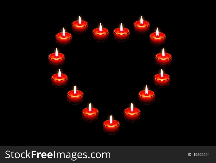 Heart Of Candles