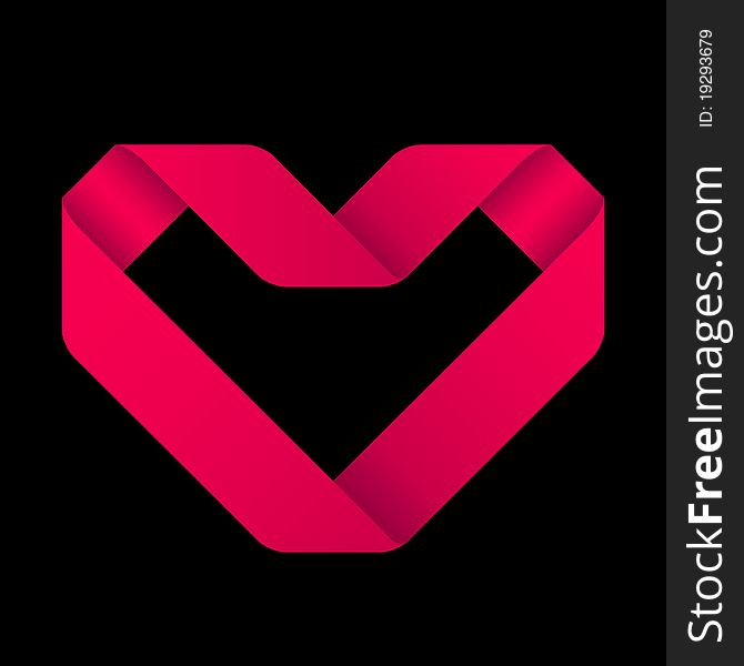 Vector Illustration of Heart icon. Vector Illustration of Heart icon