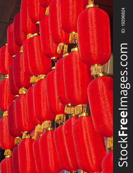Decorative red lanterns for festival,China