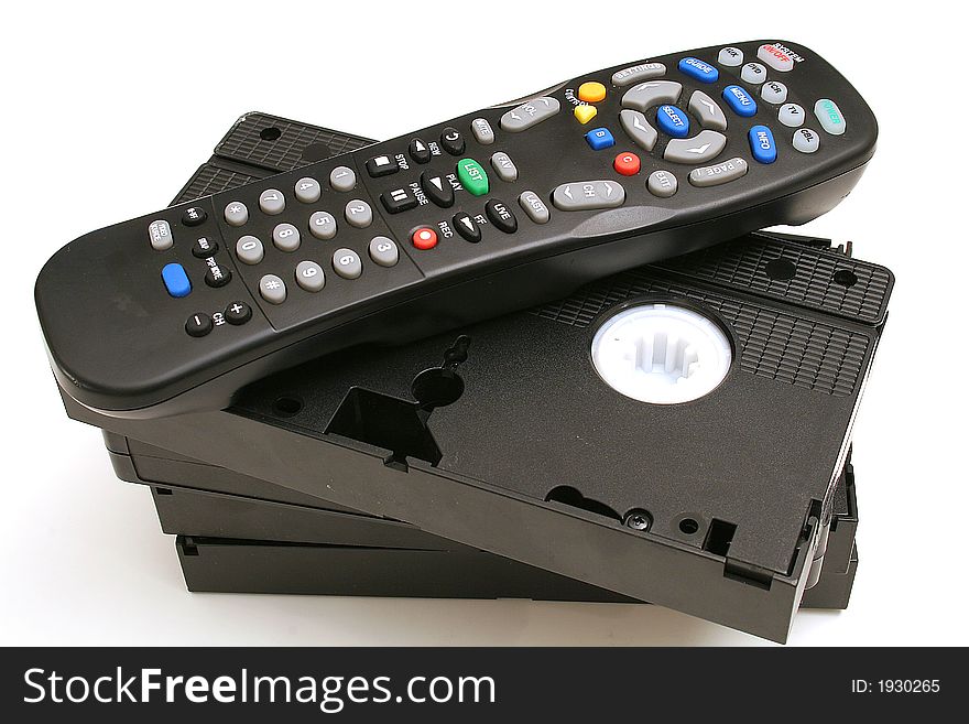 Remote Control With Vhs Tapes