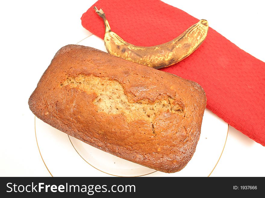 Banana On Top Bread