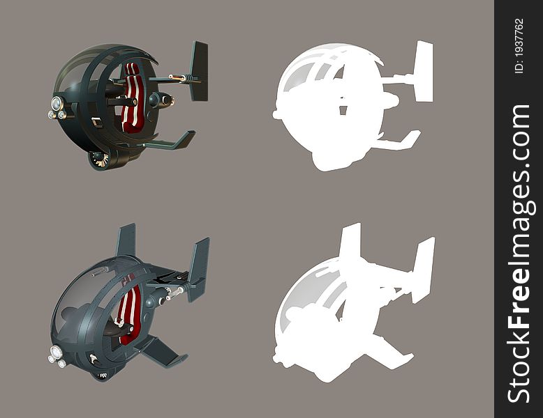 Futuristic Chopper