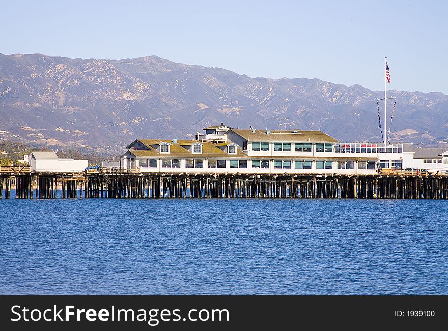 Buildings On Pier