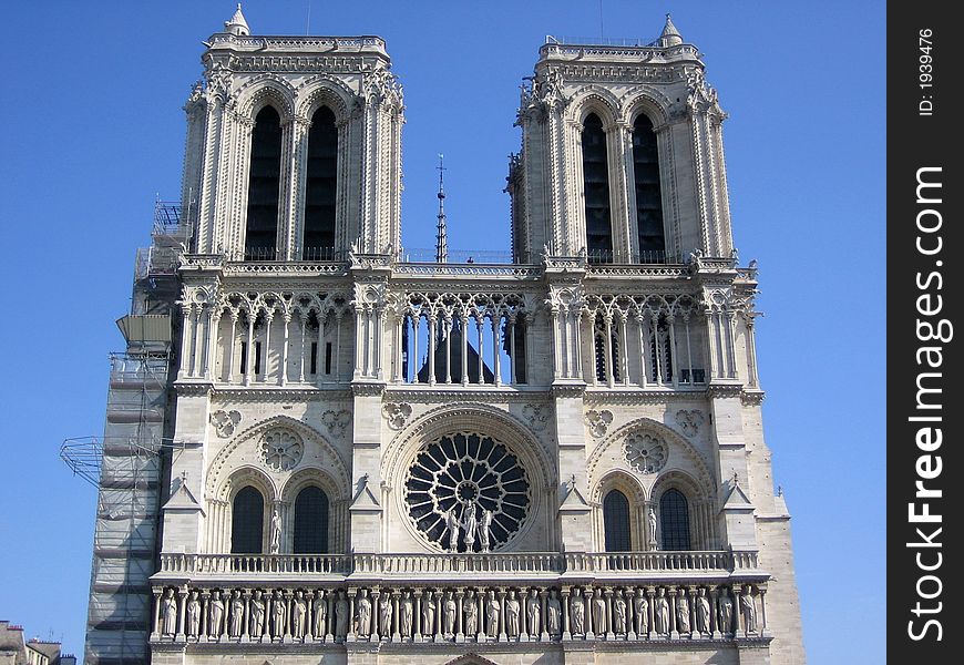 In Front Of Notre-Dame