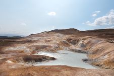 Boiling Mud Pools In Iceland Stock Image Boiling Mud Pools In Iceland Stock Image