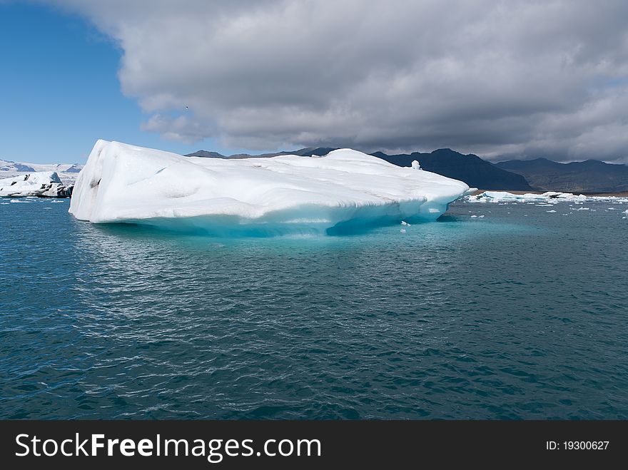 Jokulsarlon lake in Iceland