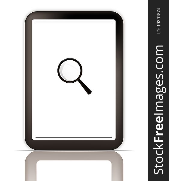 Search Pad Book Icon Background