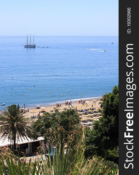 Mediterranean Coast In Andalucia