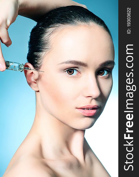 Beauty therapeutical female skin juvenation. Beauty therapeutical female skin juvenation.