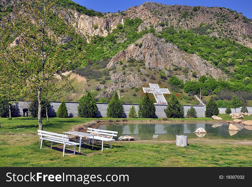 Park dedicated to vanga predictor in southern bugaria near kulata. Park dedicated to vanga predictor in southern bugaria near kulata