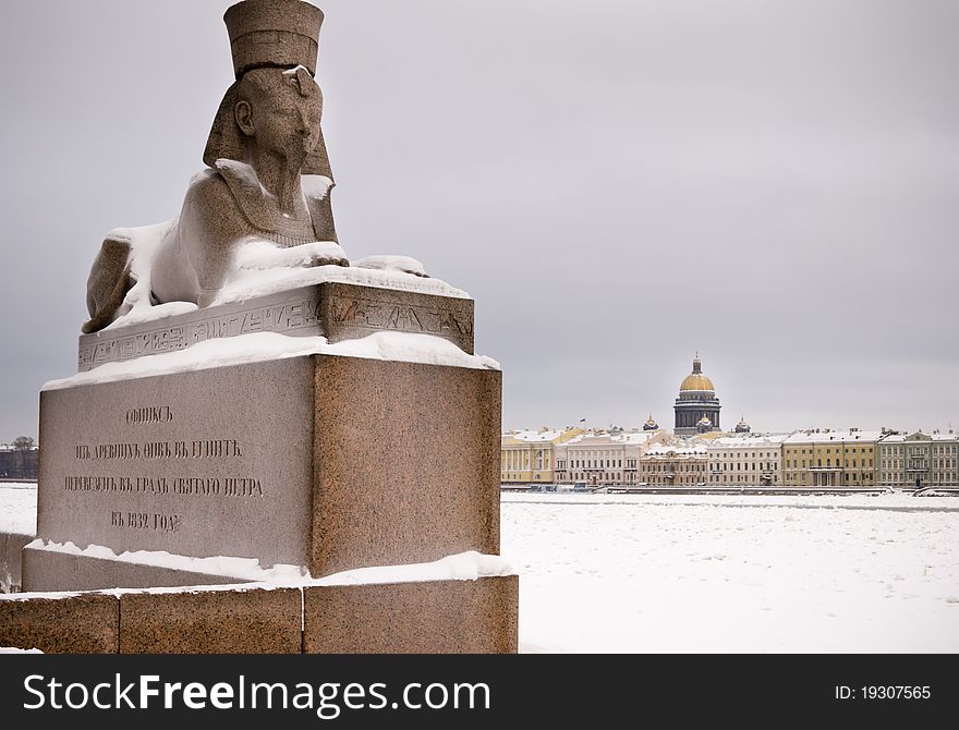 Sphinx in Saint-Petersburg