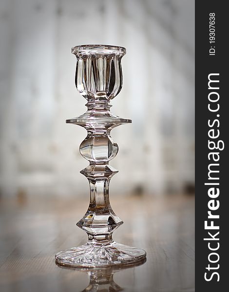 Glas candlestick, hight ouality 3d render