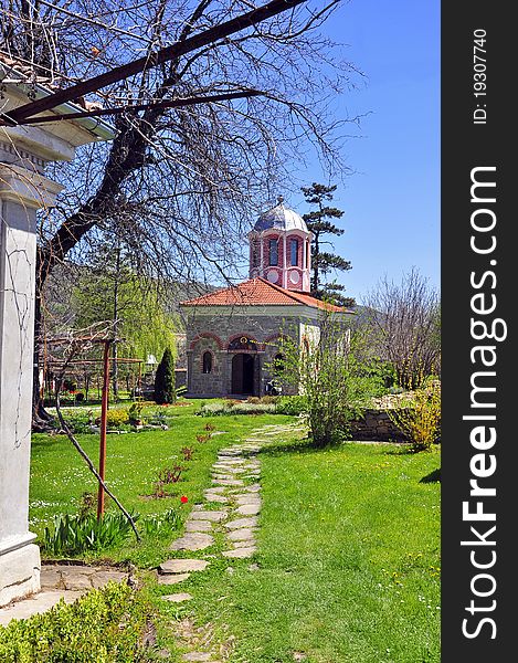 Old arapovski monastery near assenovgrad in bulgaria