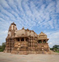 Temples At Khajuraho, India Stock Photo