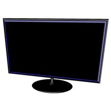LCD Monitor Royalty Free Stock Photos
