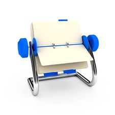 Free Card Catalog Over White Background Royalty Free Stock Photography - 19320207