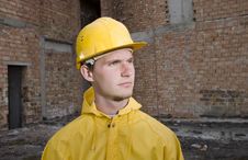Portrait Of Confident Construction Worker Stock Images Portrait Of Confident Construction Worker Stock Images