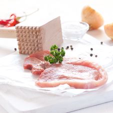 Fresh Pork Meat Stock Photo Fresh Pork Meat Stock Photo