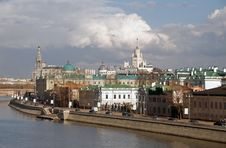 Moscow. Sofiyskaya Embankment Royalty Free Stock Images Moscow. Sofiyskaya Embankment Royalty Free Stock Images
