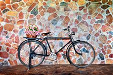 Vintafe Bicycle Stock Photos