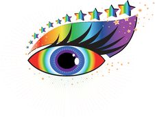Beautiful Human Eye Royalty Free Stock Photography Beautiful Human Eye Royalty Free Stock Photography