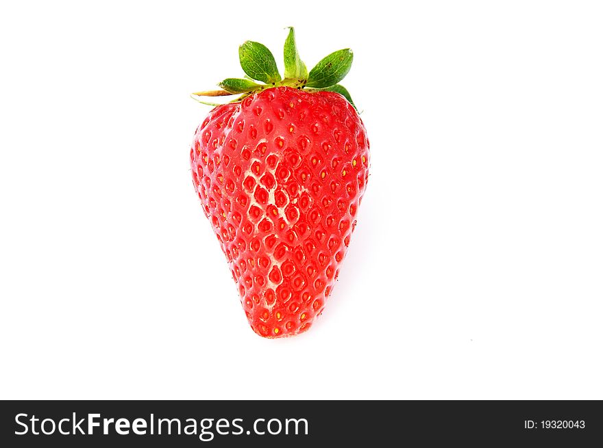 Strawberry isolated on white background