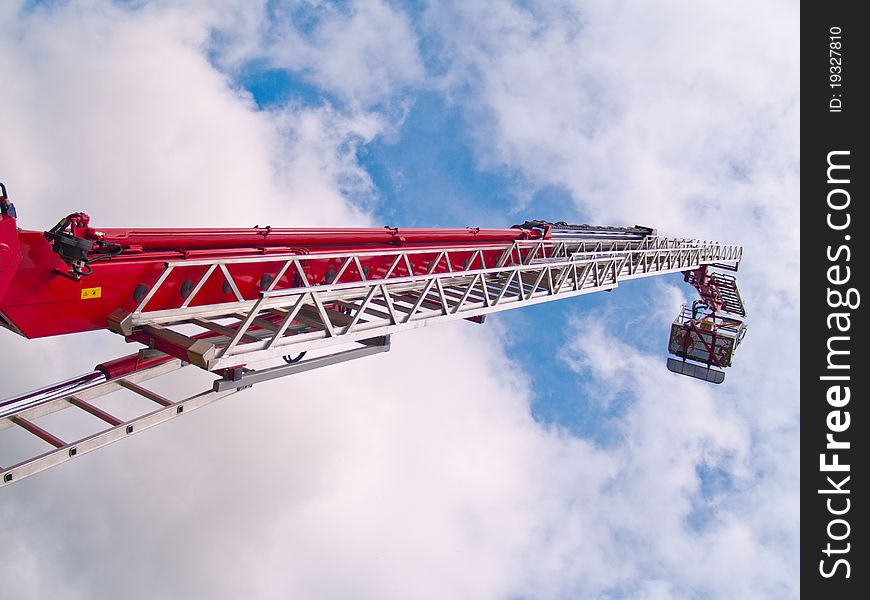 Ladder fire engine 2
