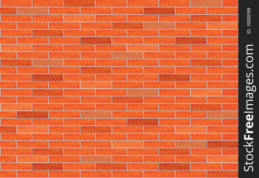 Classic brick wall illustration wallpaper