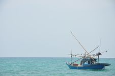 Fishing Man Royalty Free Stock Photography