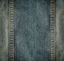 Background Of Jeans Stock Image