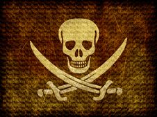 Skull With Swords Royalty Free Stock Image Skull With Swords Royalty Free Stock Image