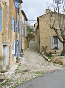 Village View In France Stock Image