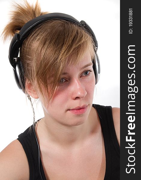 Portrait Of A Female DJ Chick