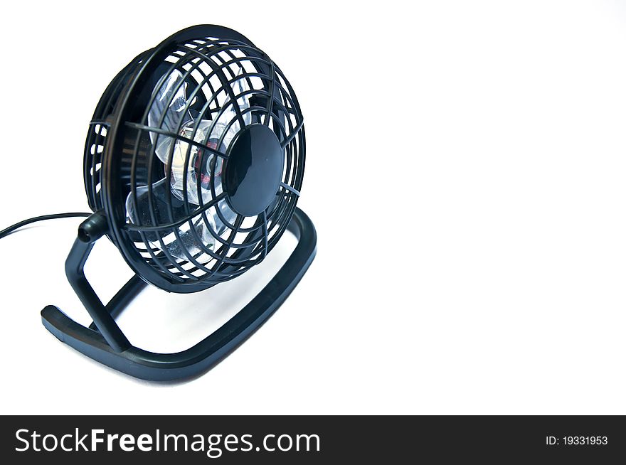 Mini black fan electric cool. Mini black fan electric cool