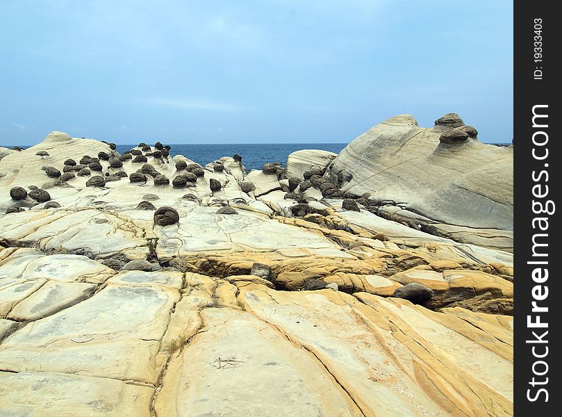 The Appearance of rocks in taiwan