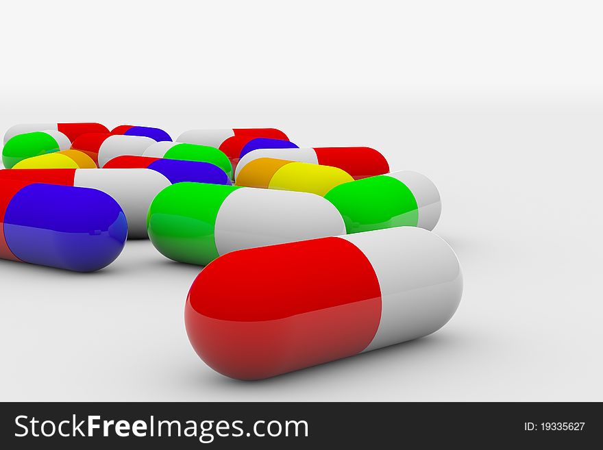 Colorful Pills