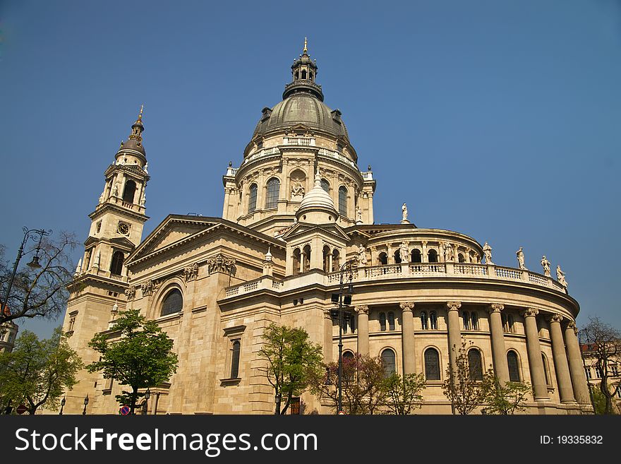 St Stephen's Basilica in Budapest. Hungary