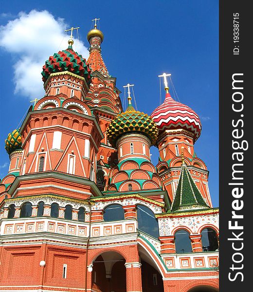 Moscow, Saint Basil S Cathedral.