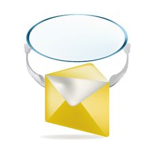 The Electronic Message Stock Photo
