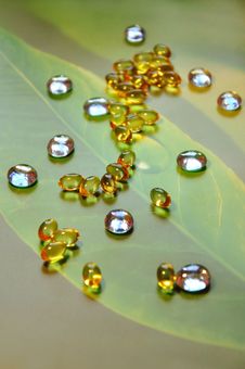Yellow , Blue Pills Royalty Free Stock Image Yellow , Blue Pills Royalty Free Stock Image