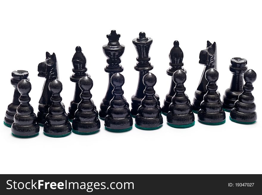 Black Chess Figurines