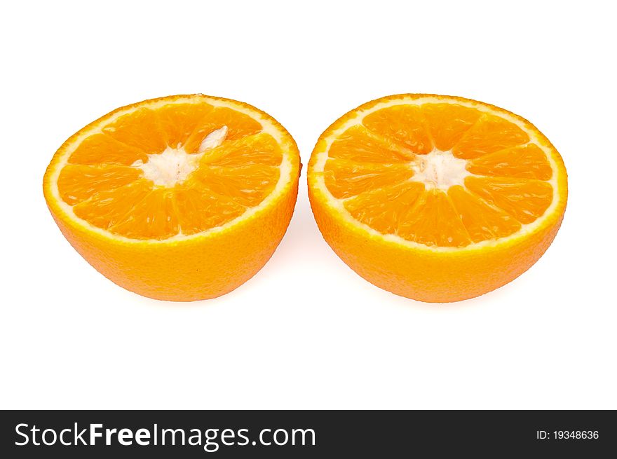 Cut In Half An Orange