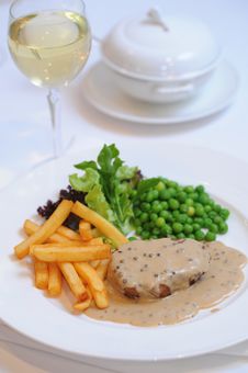 Steak For Dinner Stock Images Steak For Dinner Stock Images