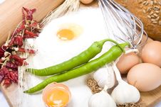 Homemade Bakery Wood Table Royalty Free Stock Photos Homemade Bakery Wood Table Royalty Free Stock Photos
