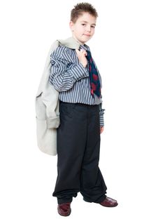 Business Boy Royalty Free Stock Image