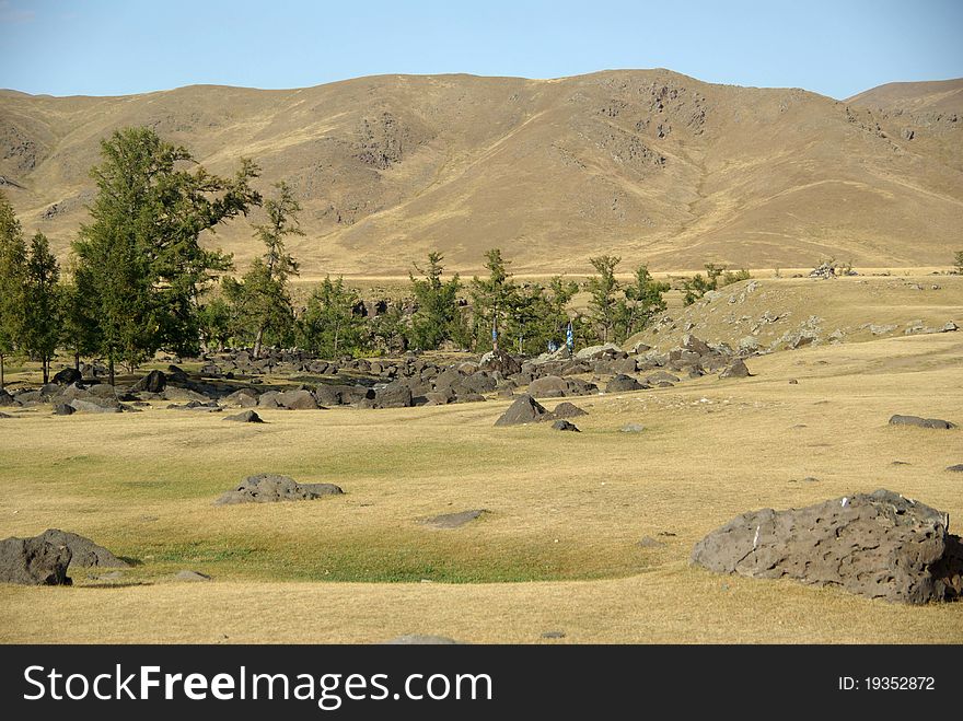 Landscape In Mongolia