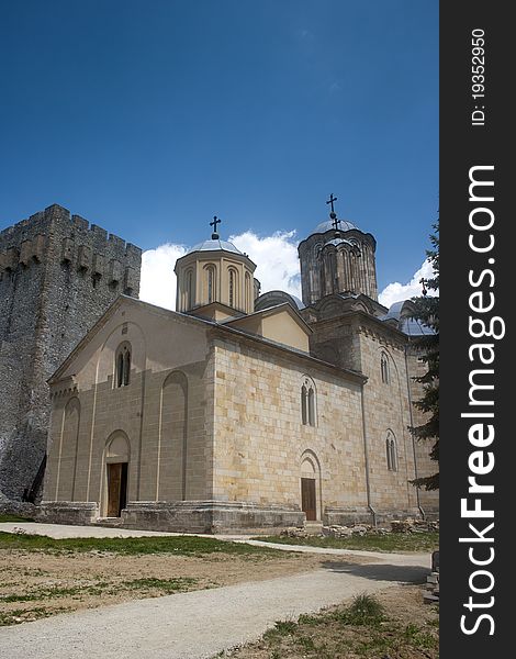 Serbian  Orthodox Monastery Manasija