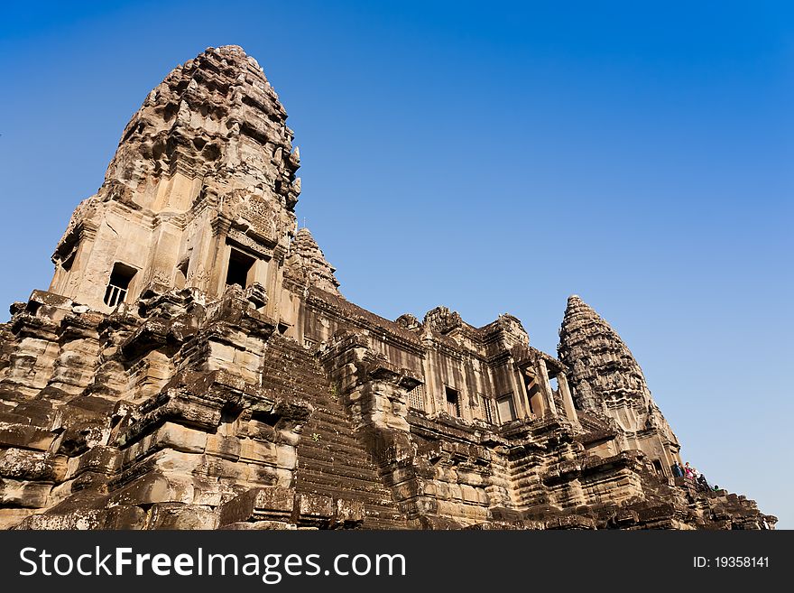 Angkor Wat is built in the early 12th century which become a symbol of Cambodia. Angkor Wat is built in the early 12th century which become a symbol of Cambodia.
