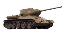 The Soviet Tank T-34-85 Stock Photos