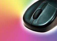 Wireless Mouse Stock Photo